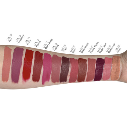 ❤️ Liquid to Matte Lipstick – Ruby: Classic Red, Modern Muse 💋 - Timeless Beauty