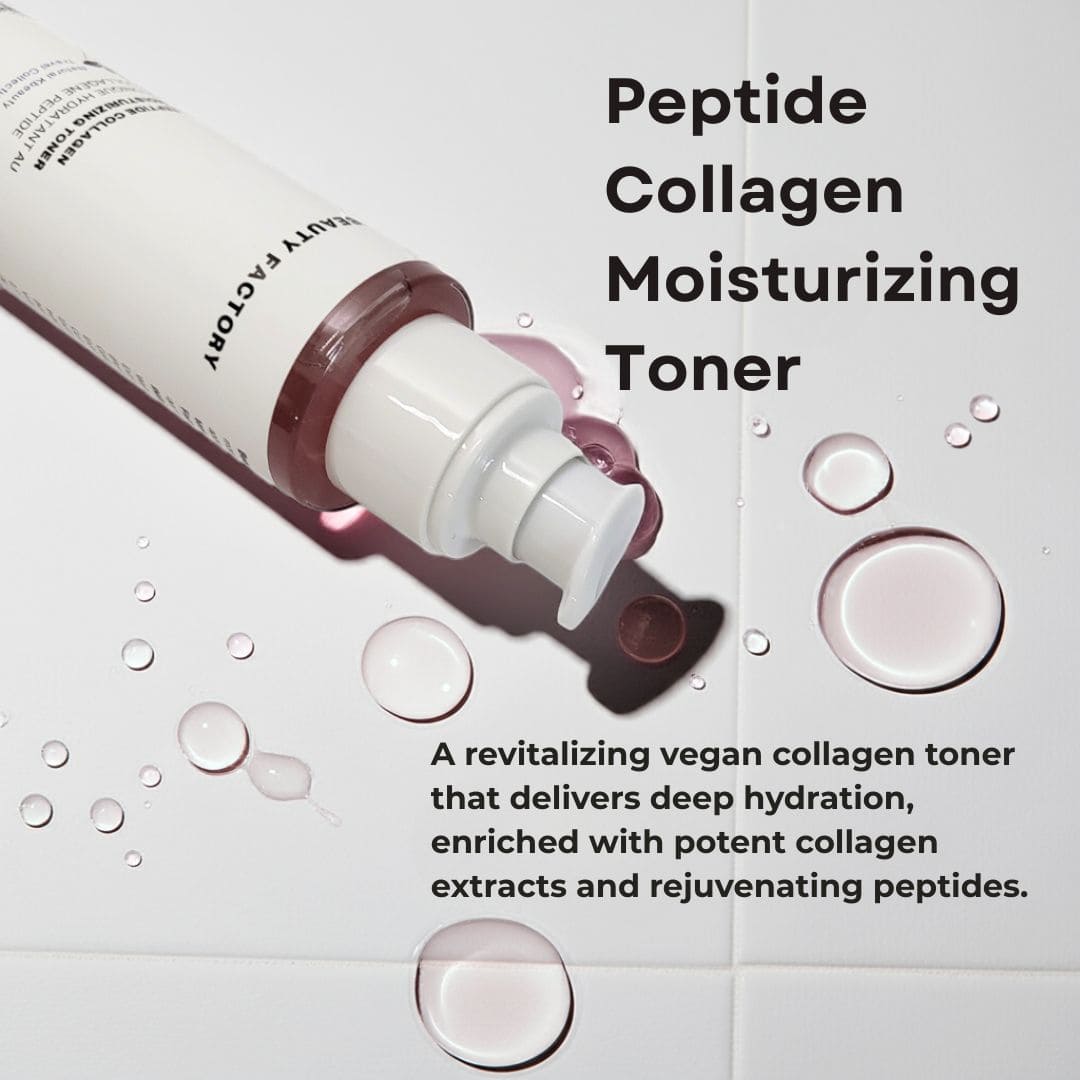 Beauty Factory Peptide Collagen Moisturizing Toner Harlequin Chestnut