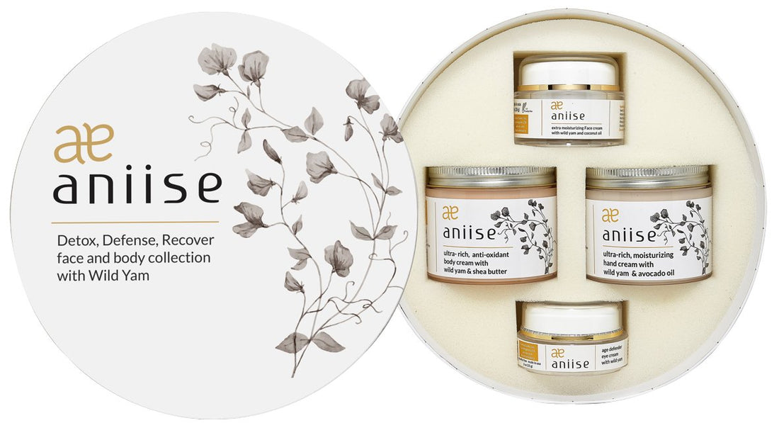 Wild Yam Body Cream Set - Face, Body, Hands, Eyes - Timeless Beauty