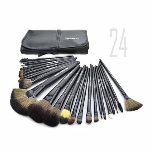 24 Piece High Quality Makeup Brush Set - Timeless Beauty
