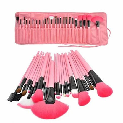 24 Piece High Quality Makeup Brush Set - Timeless Beauty