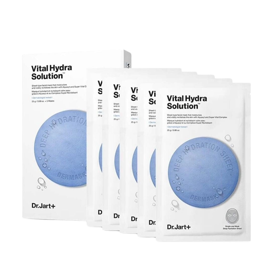 Dr. Jart+ Dermask Water Jet Vital Hydra Solution (5pc) Harlequin Chestnut