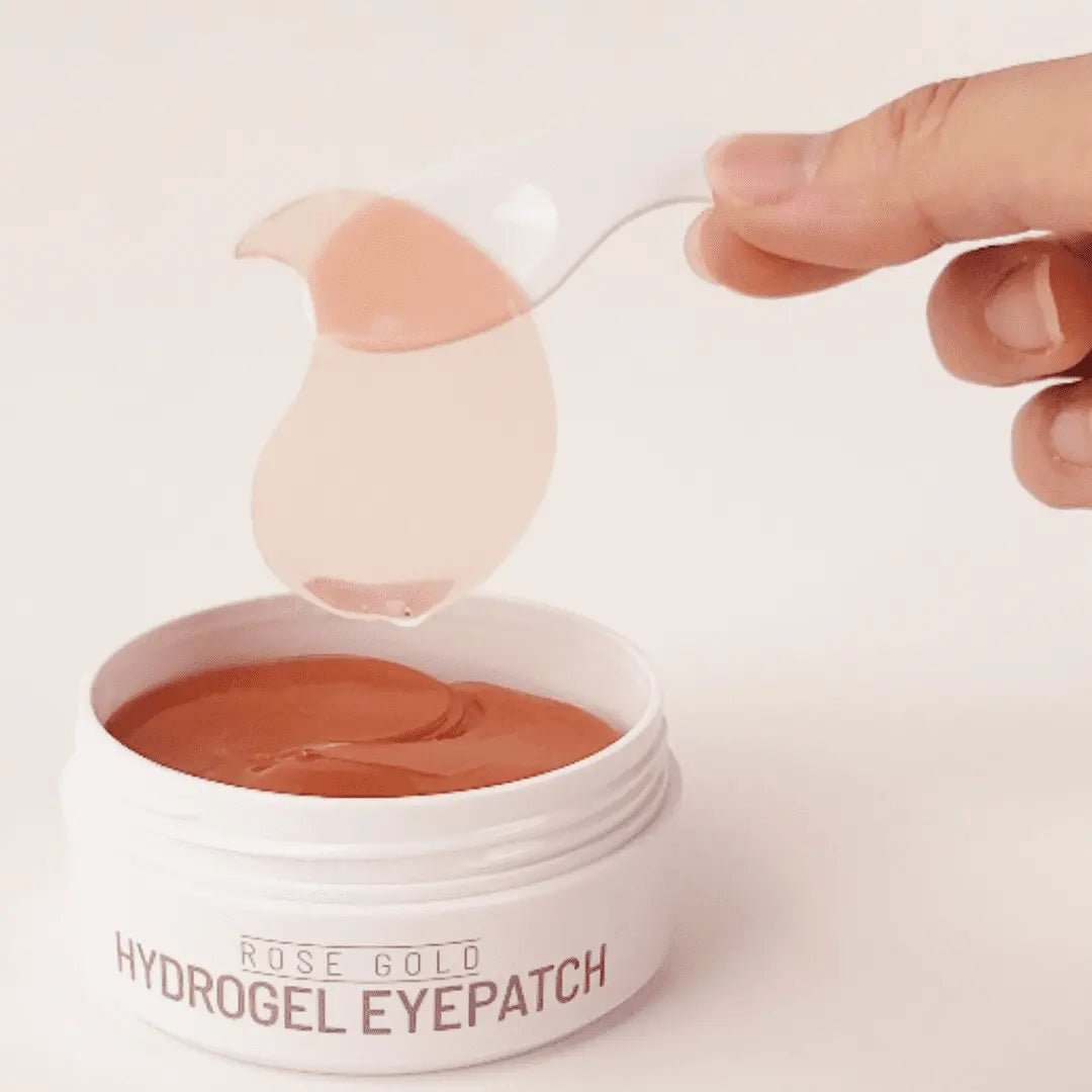 Foodaholic Hydrogel Eye Patch Rose Gold Harlequin Chestnut