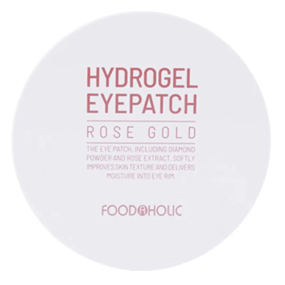 Foodaholic Hydrogel Eye Patch Rose Gold Harlequin Chestnut