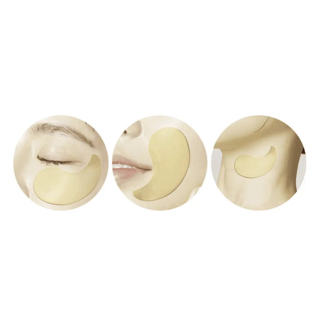Foodaholic Hydrogel Eye Patch Pearl Harlequin Chestnut