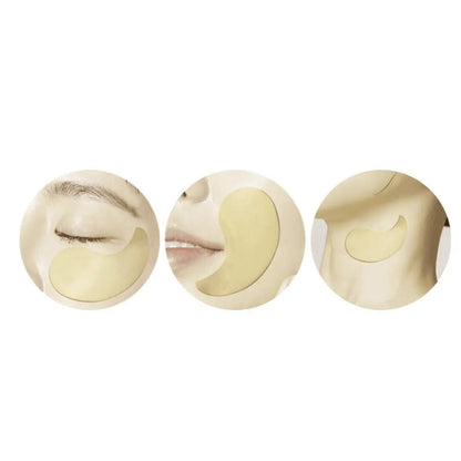 Foodaholic Hydrogel Eye Patch Pearl Harlequin Chestnut