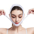 V Face Shaper Facial Slimming Bandage Relaxation Lift Up Belt Shape Maroon Asteria
