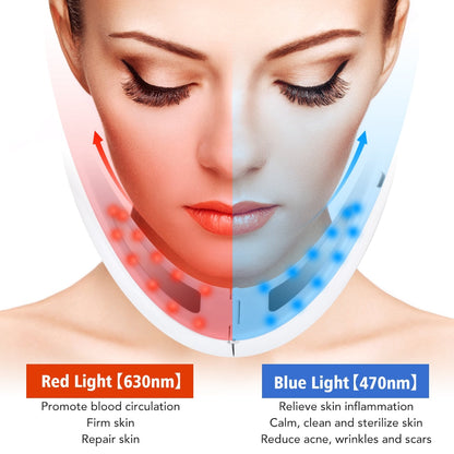 EMS Facial Lifting Device Facial Massager Chin V Line Belt - Timeless Beauty