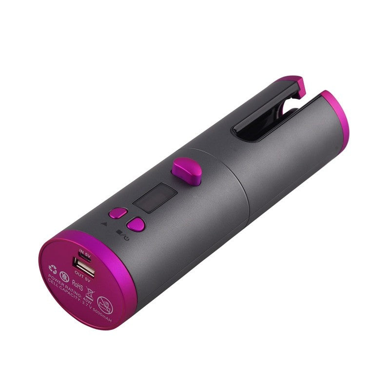 Cordless Automatic Hair Curler Iron Wireless Curling Iron USB - Timeless Beauty