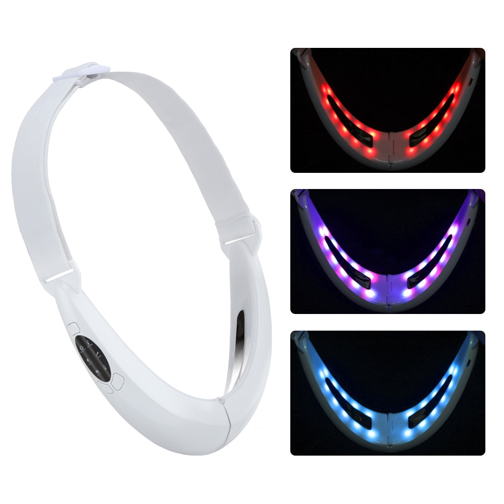 EMS Facial Lifting Device Facial Massager Chin V Line Belt - Timeless Beauty