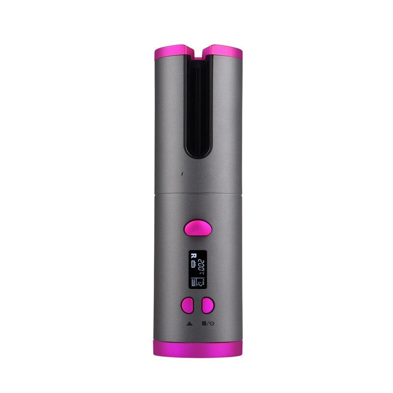 Cordless Automatic Hair Curler Iron Wireless Curling Iron USB - Timeless Beauty