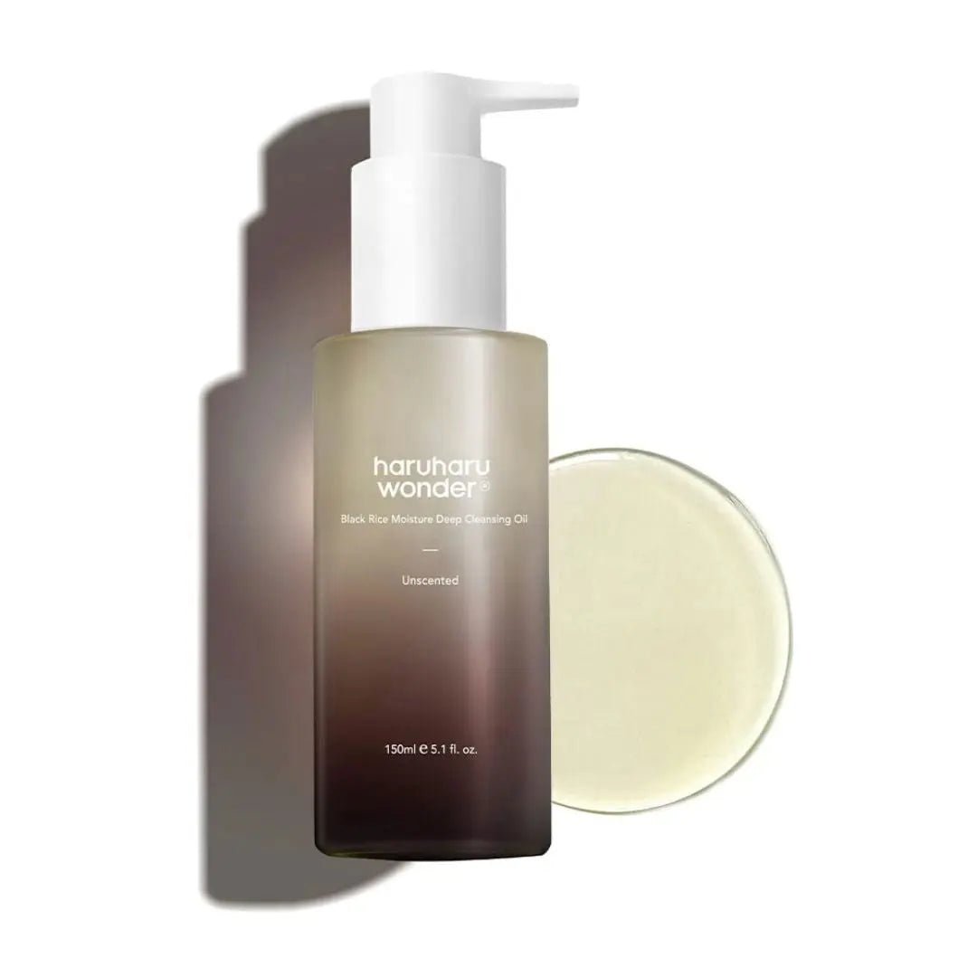 (3 Units) Haruharu Wonder Black Rice Deep Cleansing Oil Harlequin Chestnut