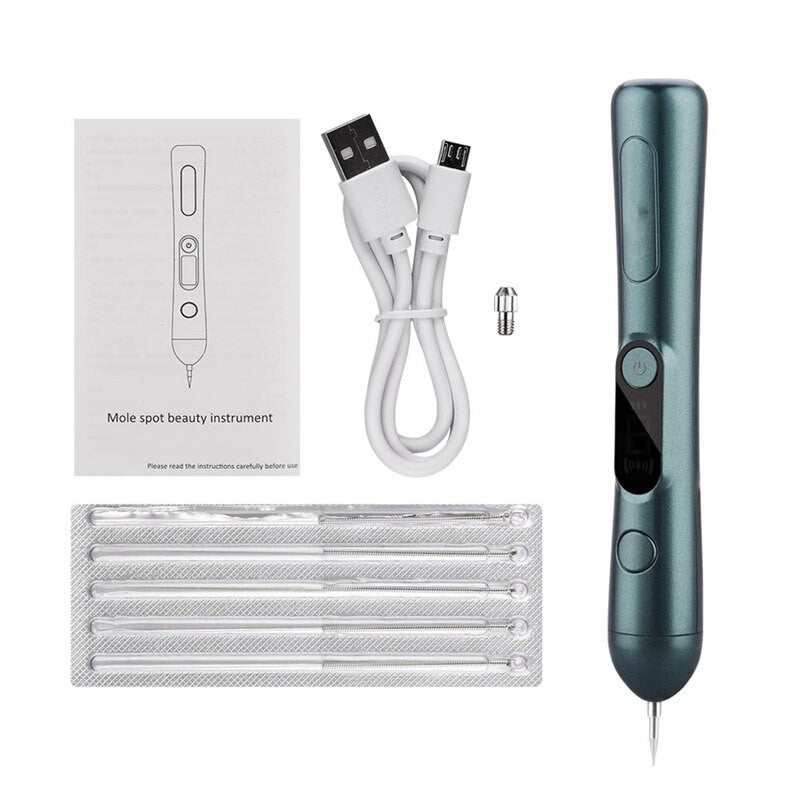 LCD Plasma Pen Freckle Remover 9 Gears Dark Spot Remover Mole Spot - Timeless Beauty