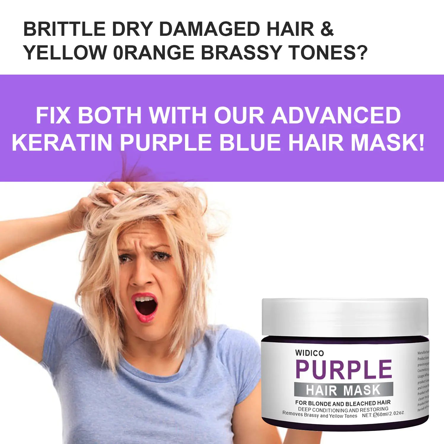 Radiant Tone Purple Shampoo for Hair Brilliance - Timeless Beauty