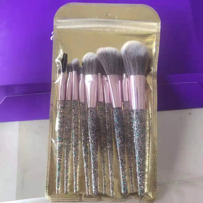 Chic 10-Piece Beauty Brush Kit - Timeless Beauty