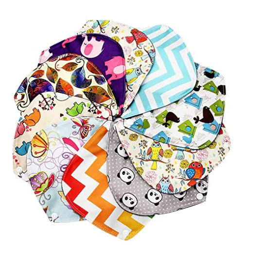 EcoWise Bamboo Charcoal Menstrual Pads - Timeless Beauty