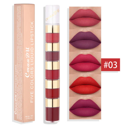 All-Day Matte Waterproof Lip Color - Timeless Beauty