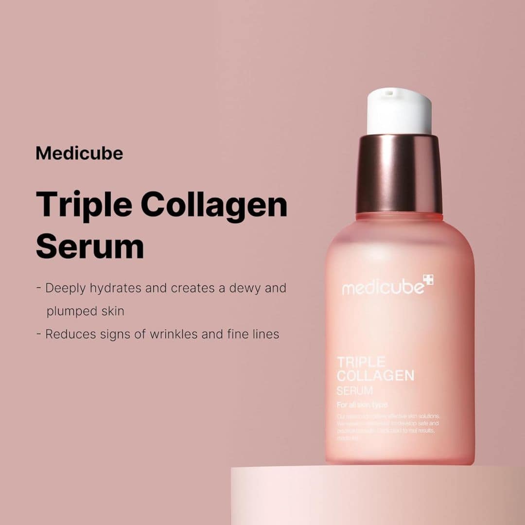 (3 Units) Medicube Triple Collagen Serum 4.0 55ml Harlequin Chestnut