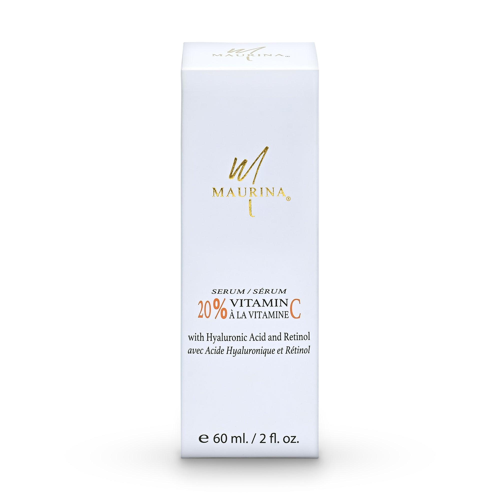 Face Serum - 20% Vitamin C Serum With Hyaluronic Acid And Retinol - Timeless Beauty