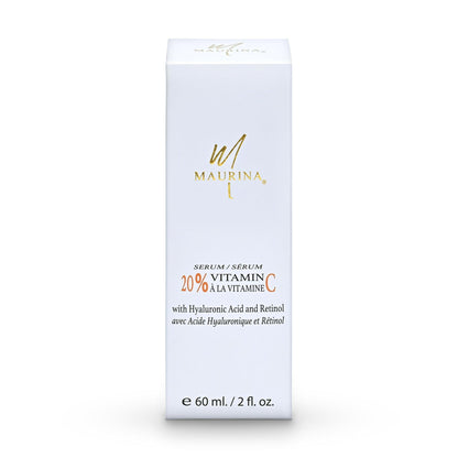 Face Serum - 20% Vitamin C Serum With Hyaluronic Acid And Retinol - Timeless Beauty
