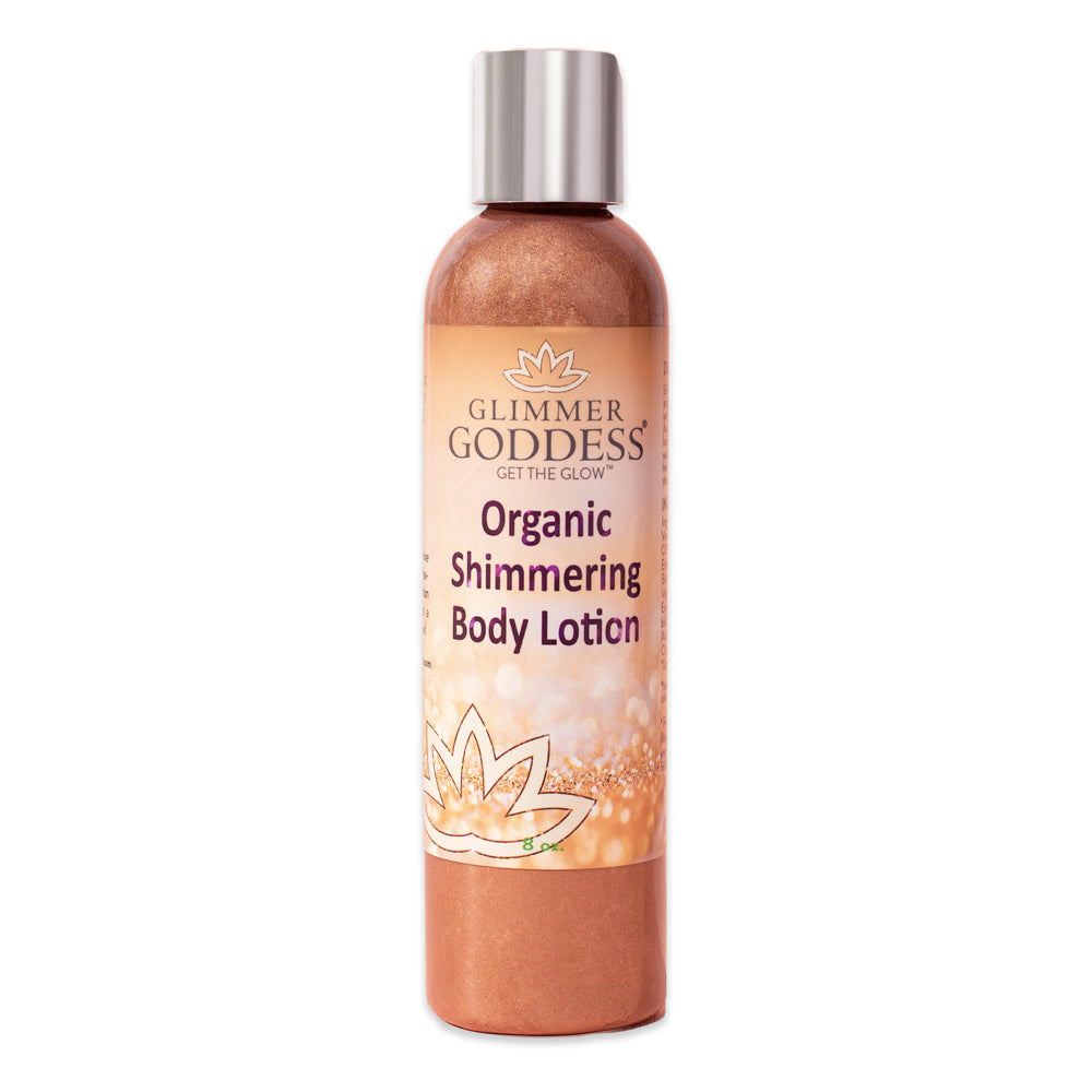 Organic Bronze Shimmer Body Lotion - Timeless Beauty