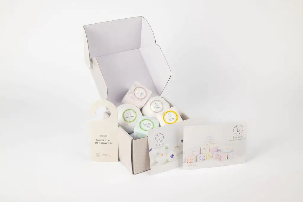 Bath Bombs and Shower Steamers Gift Set, Relaxing Natural Bath Gift Box - Timeless Beauty