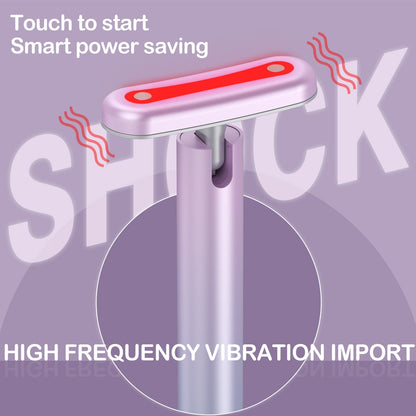 4 in 1 Facial Skincare Tool Red Light For Face Neck EMS Microcurrent - Timeless Beauty
