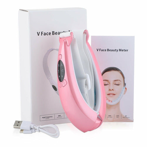 EMS Facial Lifting Device Facial Massager Chin V Line Belt - Timeless Beauty