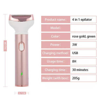 Women Razor Shaver Beauty Instrument Body Epilator Nose Hair Removal - Timeless Beauty