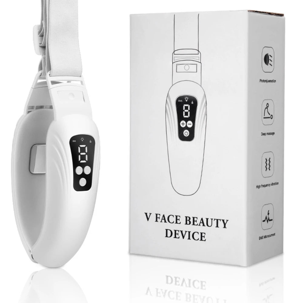 Skin Care EMS Electric Facial Massager Face Slimming Machine V Line - Timeless Beauty