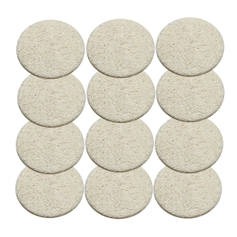 EcoPure Luffa Facial Pads - Timeless Beauty
