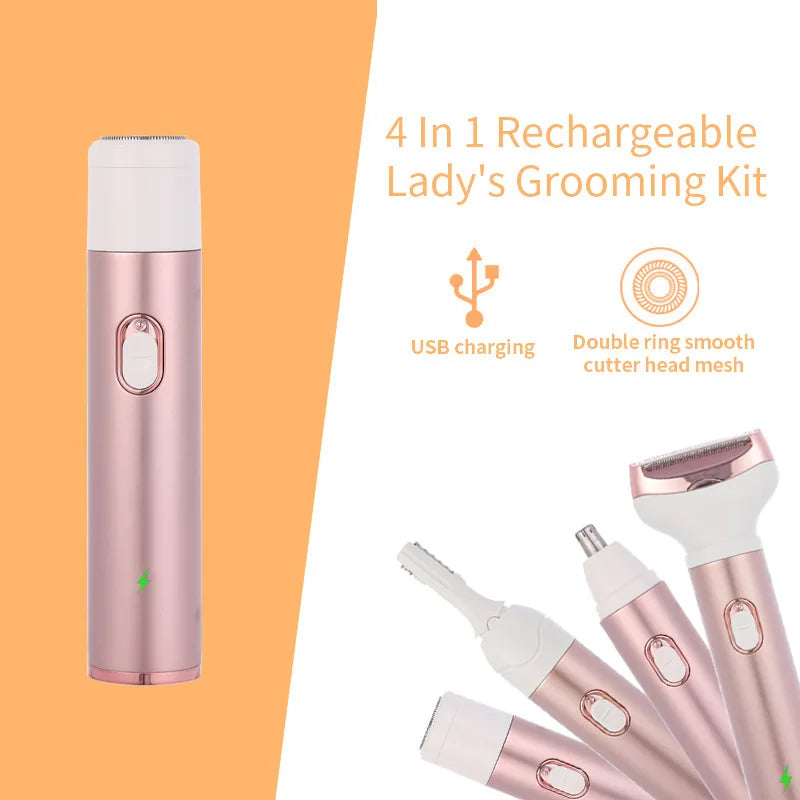 Women Razor Shaver Beauty Instrument Body Epilator Nose Hair Removal - Timeless Beauty