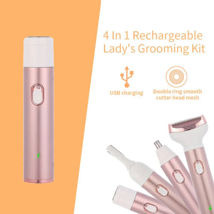 Women Razor Shaver Beauty Instrument Body Epilator Nose Hair Removal - Timeless Beauty