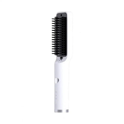 Hair Straightening Comb Portable Wireless Hair Straightener Brush for - Timeless Beauty