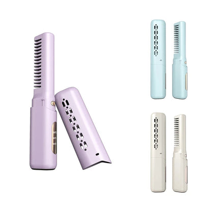 Mini Hair Straightener Professional Quick Heated Electric Hot Comb - Timeless Beauty