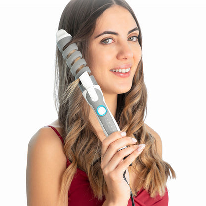 Ceramic Spiral Curling Iron Spihair InnovaGoods - Timeless Beauty
