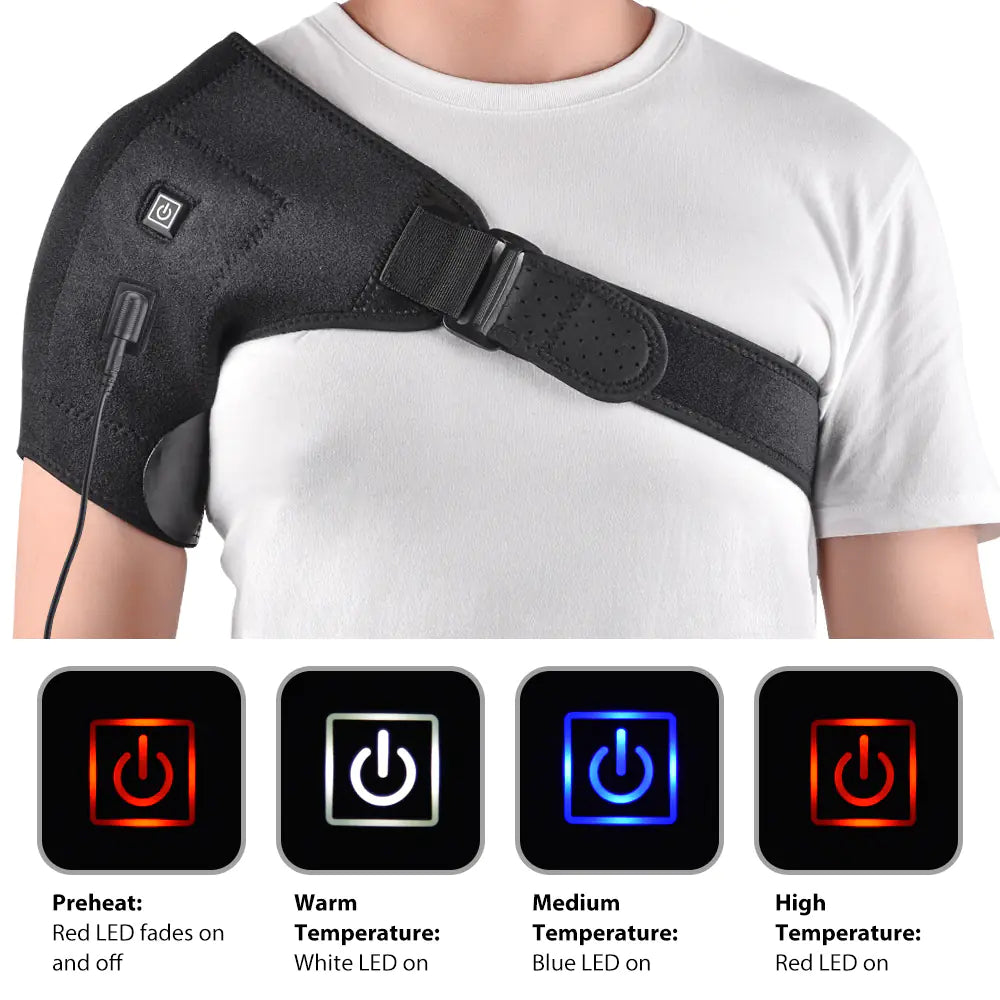 ThermaComfort Adjustable Heat Shoulder Strap - Timeless Beauty