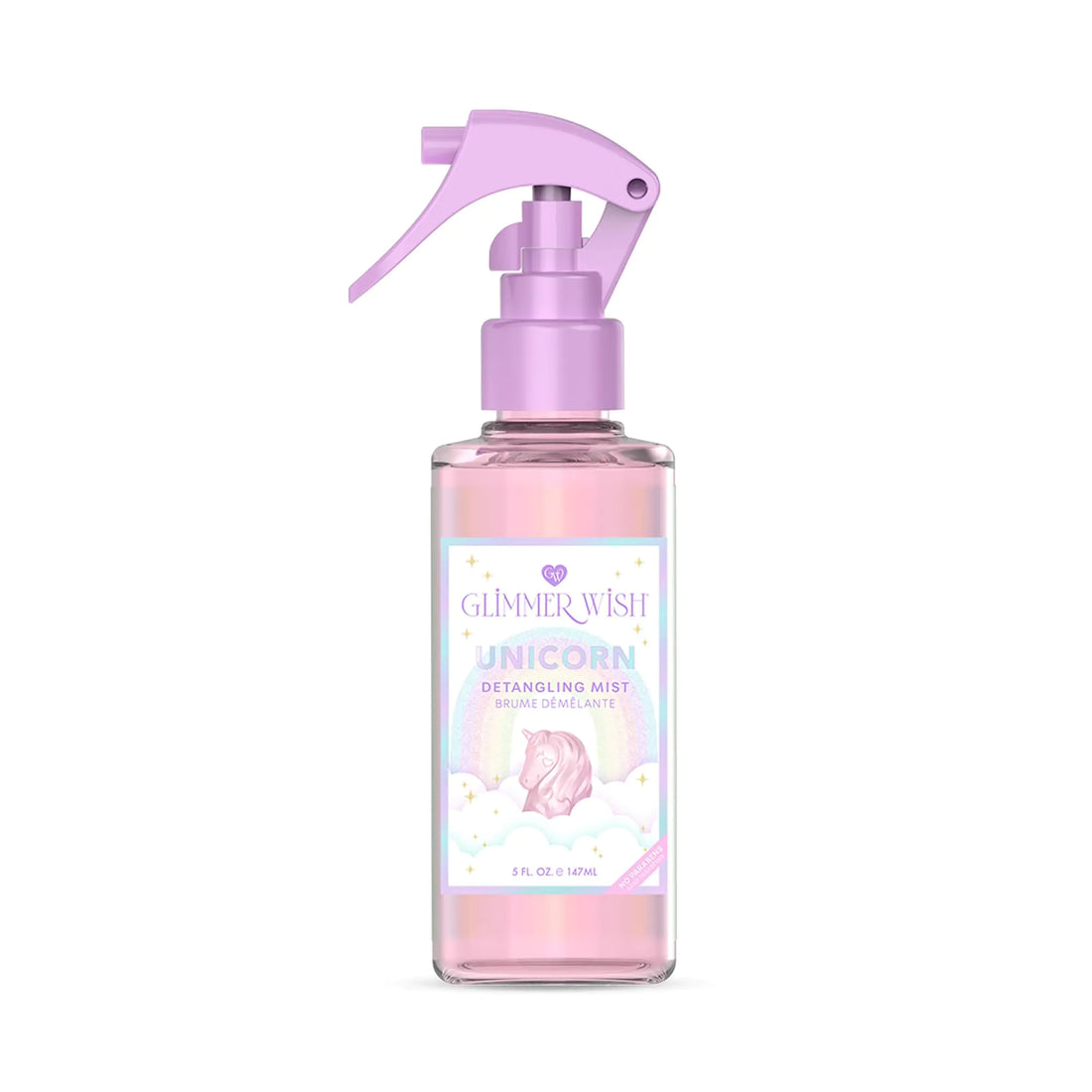 Glimmer Wish Unicorn Hair Detangler Spray For Kids Hair Detangler Spray for Women Kids Detangler Spray Detangling Spray Kids Hair Products Kids Leave in Conditioner Spray 5 fl oz - Timeless Beauty