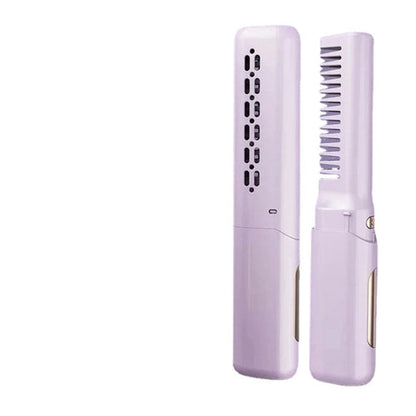 Mini Hair Straightener Professional Quick Heated Electric Hot Comb - Timeless Beauty