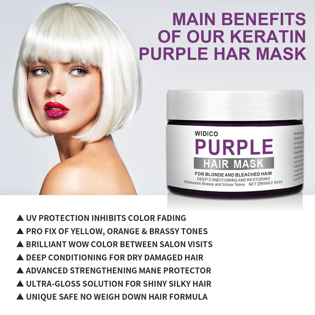 Radiant Tone Purple Shampoo for Hair Brilliance - Timeless Beauty