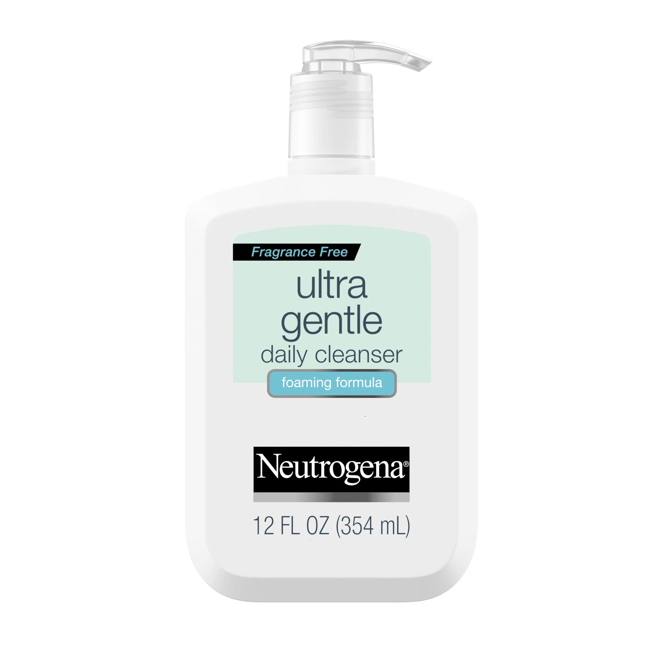 (2 Pack) Fragrance Free Ultra Gentle Foaming Face Wash, 12 Fl. Oz - Timeless Beauty