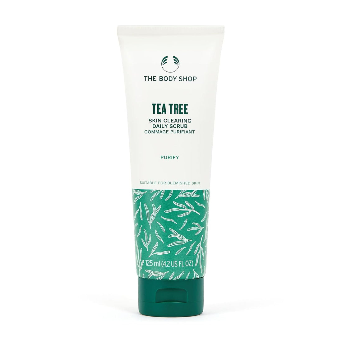 Tea Tree 3 in 1 Wash Scrub &amp; Mask – Purifying Vegan Skincare for Oily, Blemished Skin – 4.2 Oz - Timeless Beauty