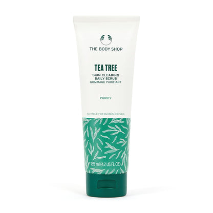 Tea Tree 3 in 1 Wash Scrub &amp; Mask – Purifying Vegan Skincare for Oily, Blemished Skin – 4.2 Oz - Timeless Beauty