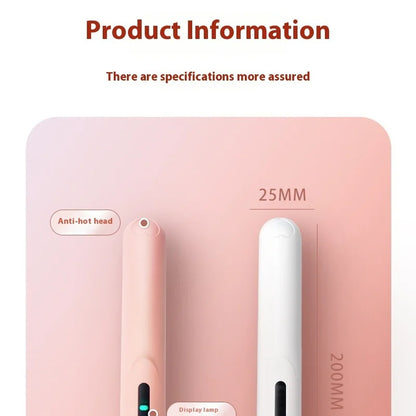 Mini Wireless Charging Portable Hair Straightener a Small Usb Splint for Both Curling and Straightening Hair Straightener