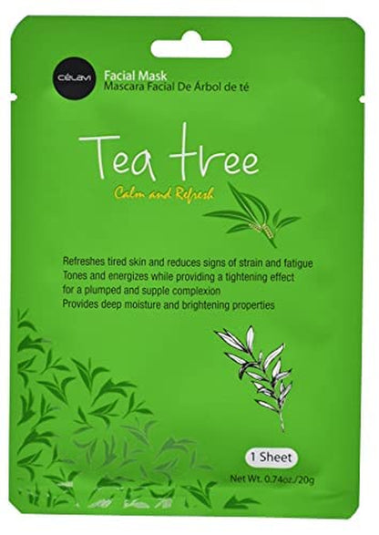 Essence Facial Face Mask Paper Sheet Korea Skin Care Moisturizing 12 Pack (Mix - 2 of Each) - Timeless Beauty