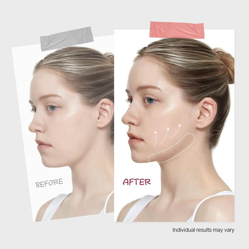[ROUND LAB] Camellia Deep Collagen V Lifting Gel Mask | Chin Mask &amp; Jawline Shaper | Hydrating, Firming &amp; Brightening with Jeju Camellia Extract - Timeless Beauty