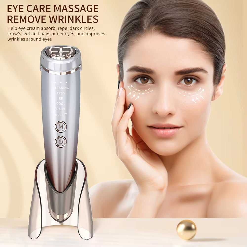 RF Beauty Device Rechargeable High Radio Frequency for Facial Skin Care Beauty Face Lifting Face Massager Face Beauty Device - Timeless Beauty