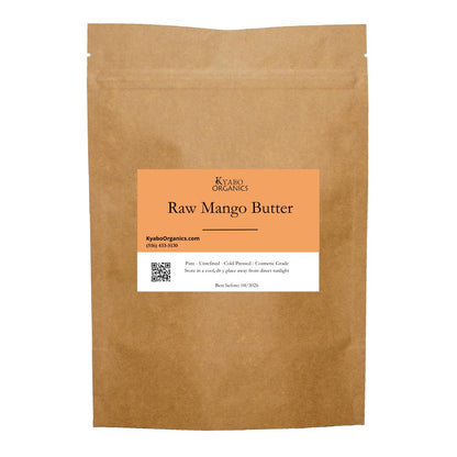 100% Pure Mango Butter, Raw, Organic, &amp; Unrefined, Chemical-Free, Natural Skin Moisturizer, Great for DIY Body Butters, Lip Balm, Sun Tanning Soaps, &amp; Lotions (5 Lb) - Timeless Beauty