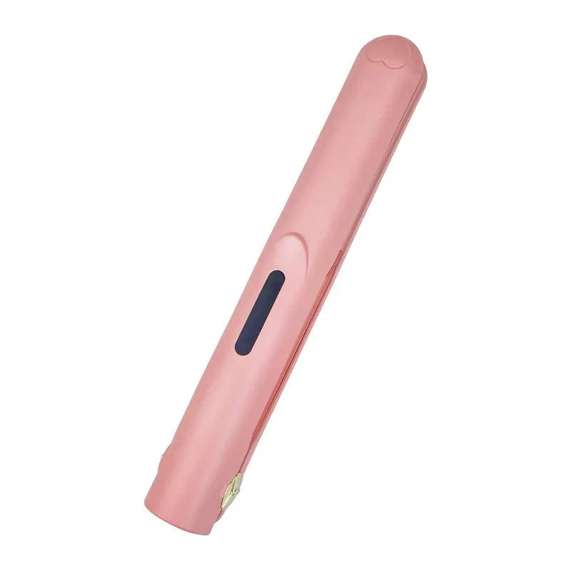 Mini Wireless Charging Portable Hair Straightener a Small Usb Splint for Both Curling and Straightening Hair Straightener