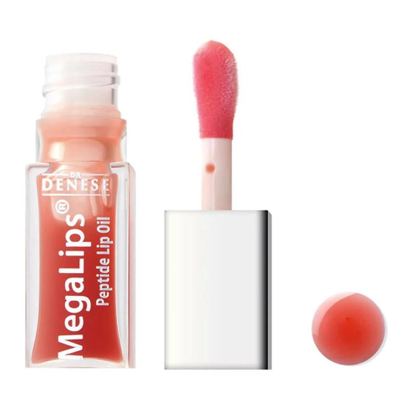 Megalips Peptide Lip Oil 0.2 Oz | Matrixyl 3000 + Ceramides | Hydrating, Plumping &amp; Wrinkle-Smoothing Lip Treatment - Timeless Beauty